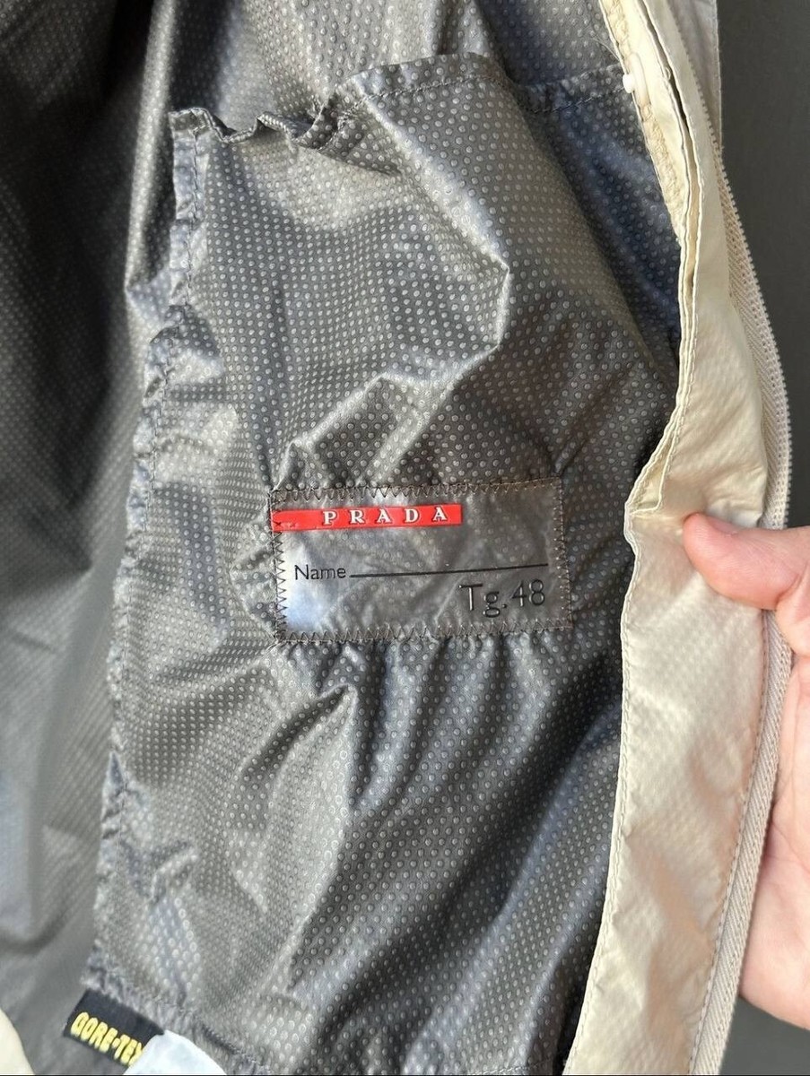 Prada Sport Nylon Gore Tex Jacket Membrane Technology 00s Prada Sport Nylon Gore Tex Jacket Membrane Technology 00s