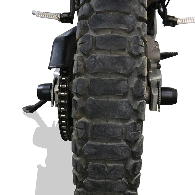 Protector de choque deslizadores de horquilla delanteros y traseros apto para Suzuki DR650 DR650SE 1996-2022 Foto 3 de 4