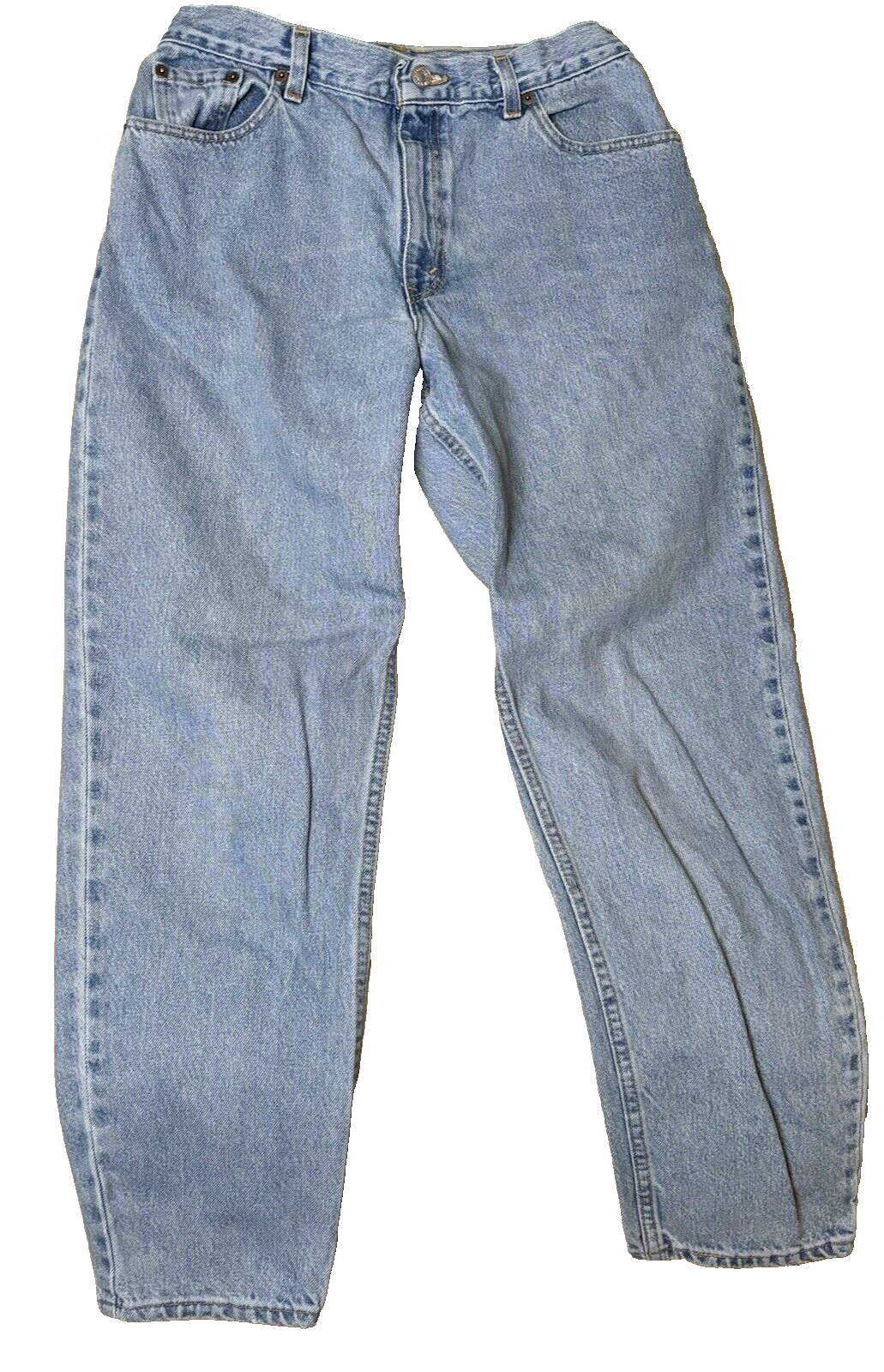 Vintage Levi's 550 Mom Jeans, Tapered Leg, Women's Size 12 MIS S, Blue Denim-image