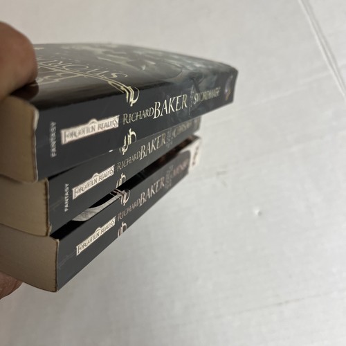 Forgotten Realms Blades of the Moonsea Trilogy Richard Baker Paperback Book Set - Picture 21 of 22