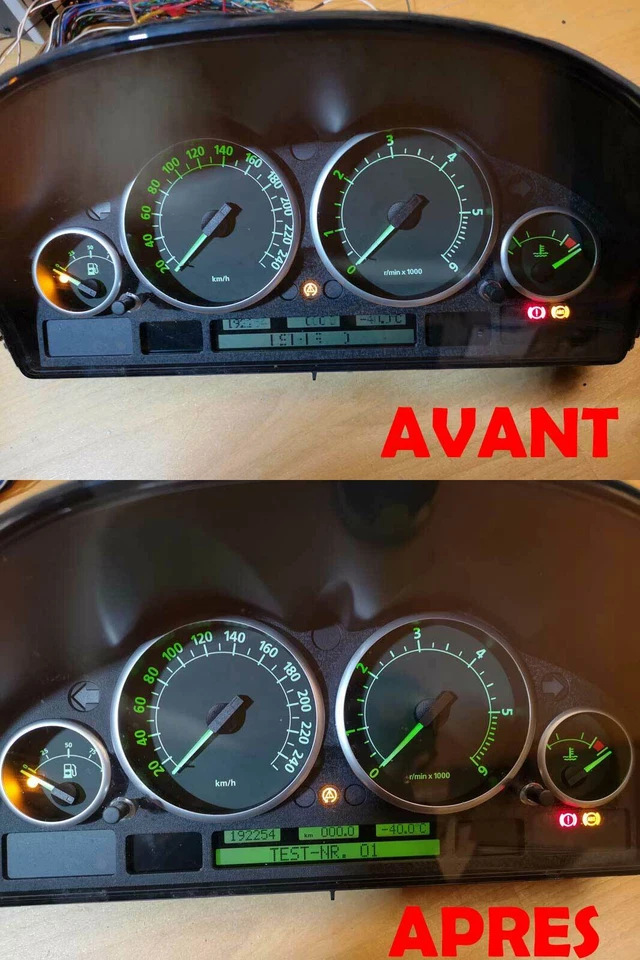 Réparation affichage compteur Range Rover L322 - Photo 4/4