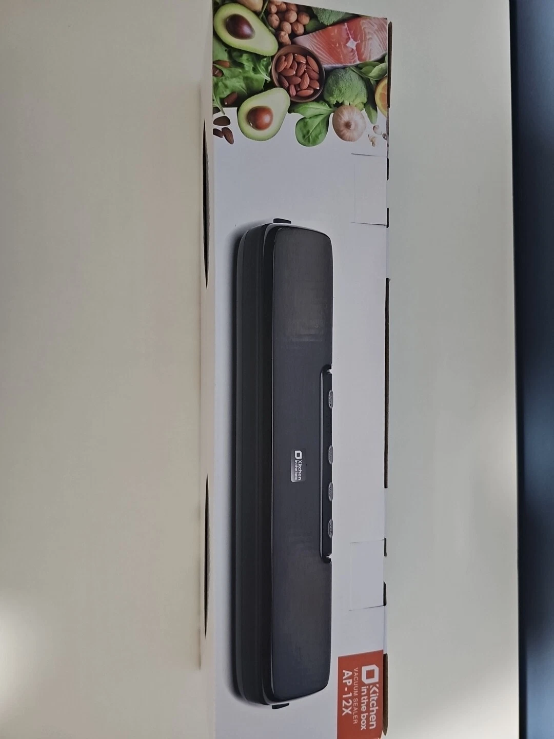 Vacuum Sealer Machine,Kitchen in the box Food Sealer Machine Food Storage,Black