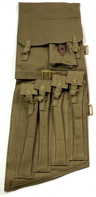 WWII BRITISH ENFIELD GUN STEM CARRY CASE-OLIVE