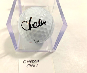 Chella Choi LPGA signed autographed golf ball Superstar Titleist