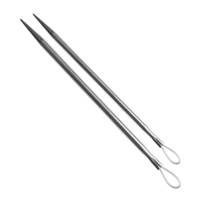 addi Wollnadeln mit Loop 922-7 2er Set aus Metall Sticknadeln ohne Spitze
