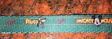 DISNEY, NYLON DOG LEASH, 6' LONG, MICKEY MOUSE  PLUTO