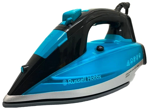 Russell Hobbs 2400 watts Colour Control Steam Shot Iron 45g ceramic base  22860