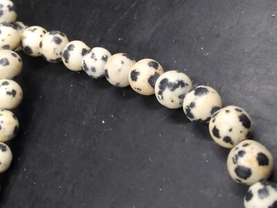 Schnur Leopard Punkte Stil Edelstein Perlen Schmuckherstellung