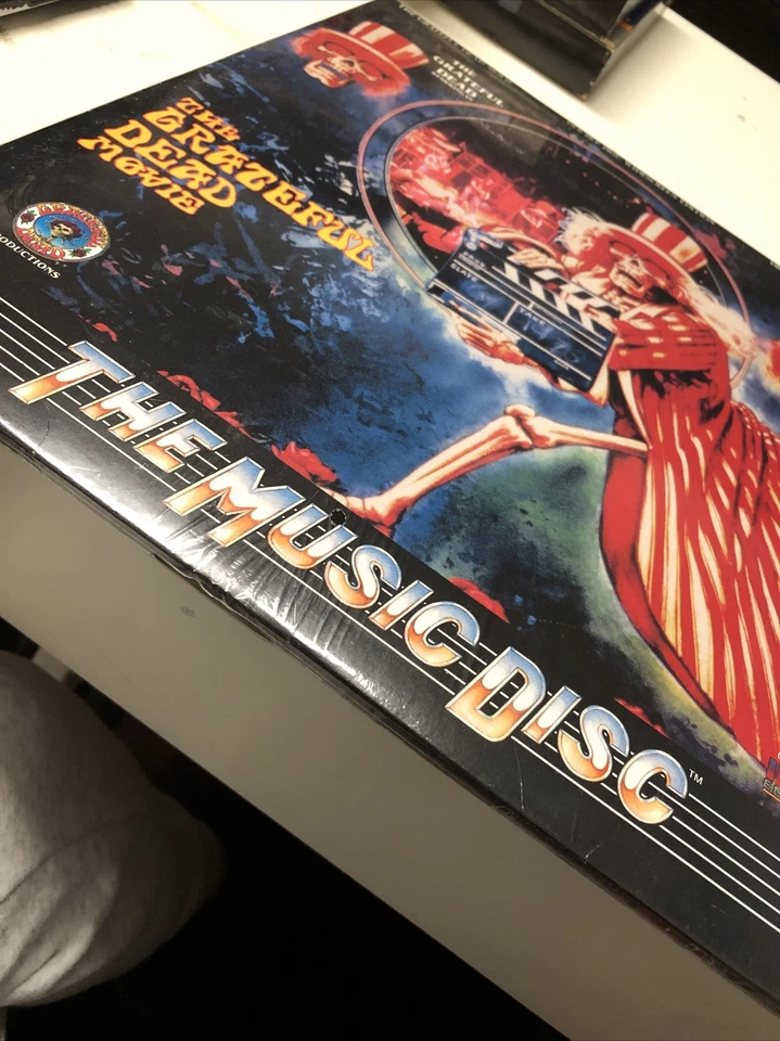 The Grateful Dead Movie Laserdisc The Music Disc - 2 Disc Foto 3 de 4