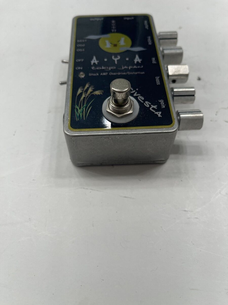 AYA Tokyo Japan Drivesta Stack Amp Overdrive Distortion AYA Tokyo Japan Drivesta Stack Amp Overdrive Distortion