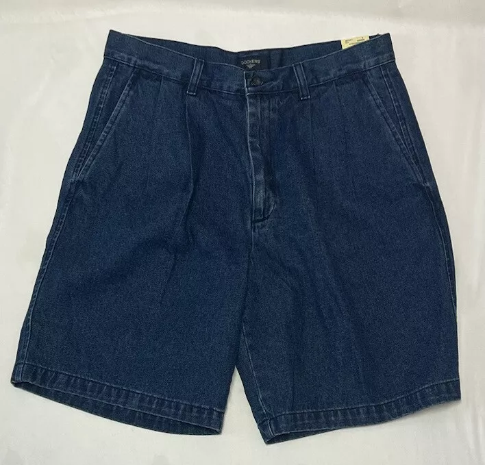 Dockers pleated hotsell shorts relaxed fit