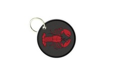 Keychain Round Printed Double-Sided Lobster