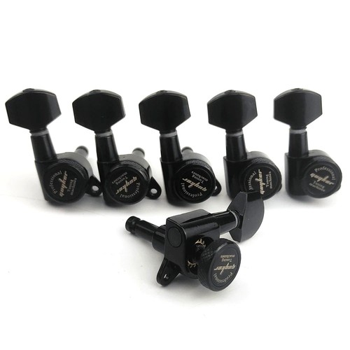 Guyker 6R Locking Guitar Tuning Pegs,for Tele ST Electric Guitar Replacement