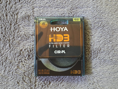 NEW Sealed HOYA HD3 CIR-PL 62mm Circular Polarizer Filter Nano Coating Japan
