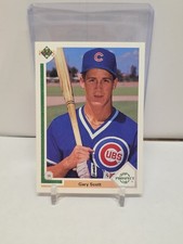 1991 Upper Deck Top Prospect Card 58 Gary Scott RC Rookie. rookie card picture