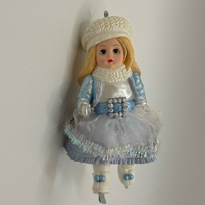 2010 Madame Alexander #15 Dazzling Winter Skater Figure Hallmark Ornament 