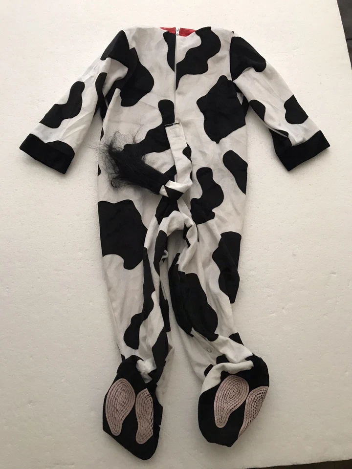 Disfraz de Vaca Bebé Espíritu Halloween MINI MOO Infantil Talla 12-18 Meses Usado Foto 4 de 4