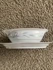Harmony House Fine China Diana Blue Gravy Boat w/ Attached Underplate Japan 3836 — photo 2