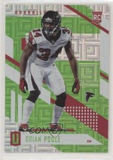 2017 Panini Unparalleled Lime Green Brian Poole #151 a8r
