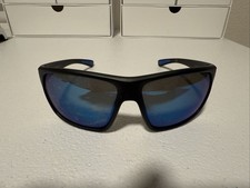 Suncloud Pre-owned Used Boone Polarized KX Black Frame Blue Sunglasses Unisex