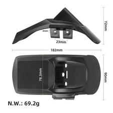 Front and Rear Mudguards for Kukirin For G2 For Pro For DB Electric Scooter
