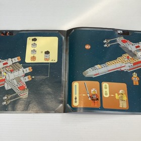 Lego Star Wars X-wing Fighter 7140 Instruction Booklet Only