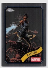 2025 Topps Chrome Marvel #96 Shuri Base