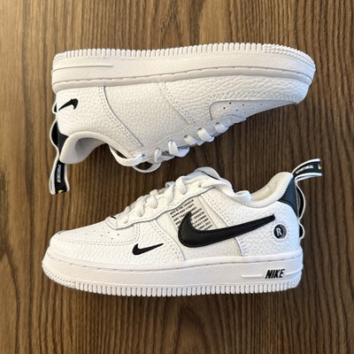 Size 11C Nike Air Force 1 Low LV8 Utility Shoes GS AR1708-100 PS