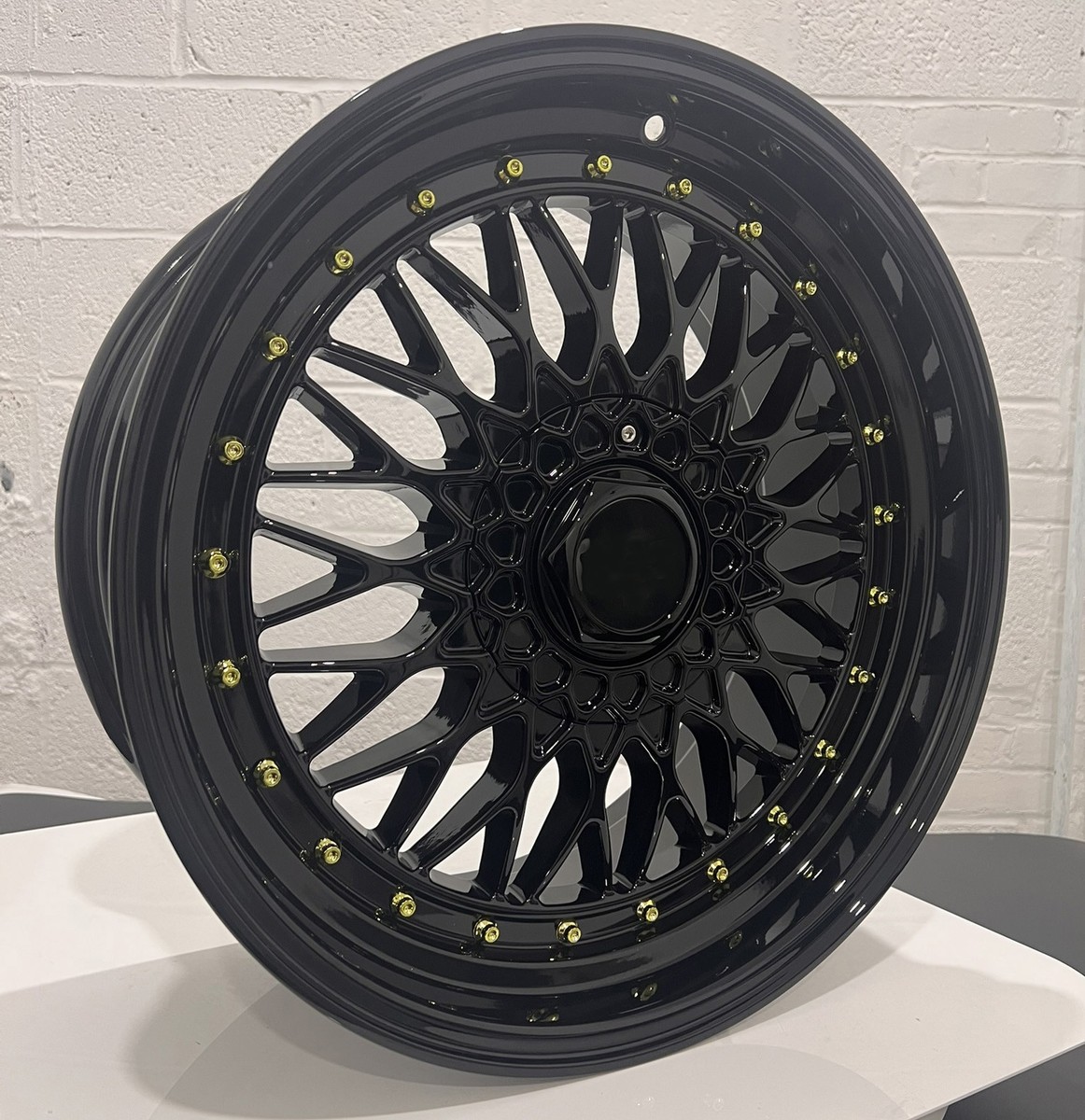 BBS Style 20 inch Black Gold Rim fits INFINITI Q60 COUPE JOURNEY