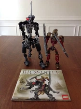 LEGO Bionicle Titans 8811 Toa Lhikan & Kikanalo Instructions No Box