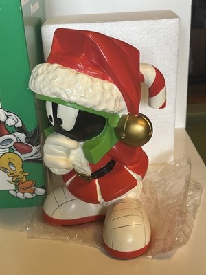 マーヴィン・ザ・マーチャント サンタフィギュア Rare VTG 1998 Looney Tunes Marvin The Martian Christmas Santa 11
