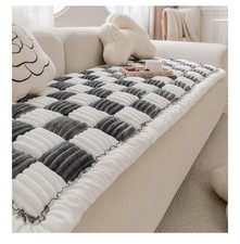 Eshdhiz Couch Cover for Dogs Washable, Non Slip Plush Dog Sofa Protector