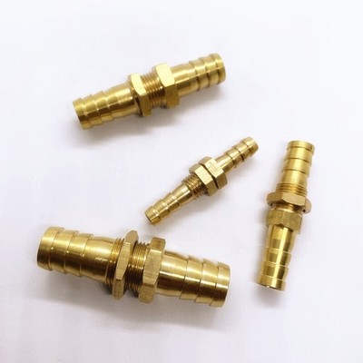 Messing Bulkhead-Adapter für Schlauch (Kraftstoff/Wasser/Luft)