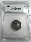 ICG Genuine HOBO Jesus Christ Vines Crown Of Thorn Made From REAL Buffalo Nickel