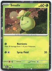 Smoliv 023 SV: Scarlet & Violet Promo Cards Cosmos Holo