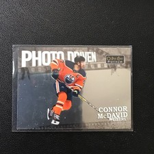 2022-23 UD O-Pee-Chee Platinum Photo Driven Conor McDavid