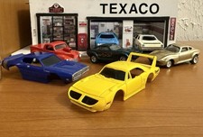 Tyco Mattel HO Plymouth Superbird Yellow Body For Wide Pan Chassis Slot Car Read