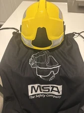 MSA F2XF yellow with prismatic grey stickers