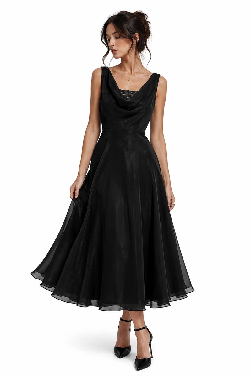 js boutique black dress JS Boutique Party/Cocktail Black Dress Size 10