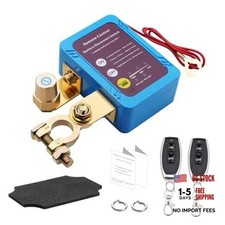 Kill Switch with 12V 240A Remote Battery Disconnect Switch Smart Voltage Kill