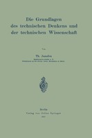 Th. Janssen | Die Grundlagen Des Technischen Denkens Und Der Technischen...