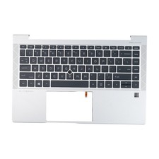 New M07090-001 For HP Elitebook 840 G7 G8 745 Silver Palmrest w/Backlit Keyboard
