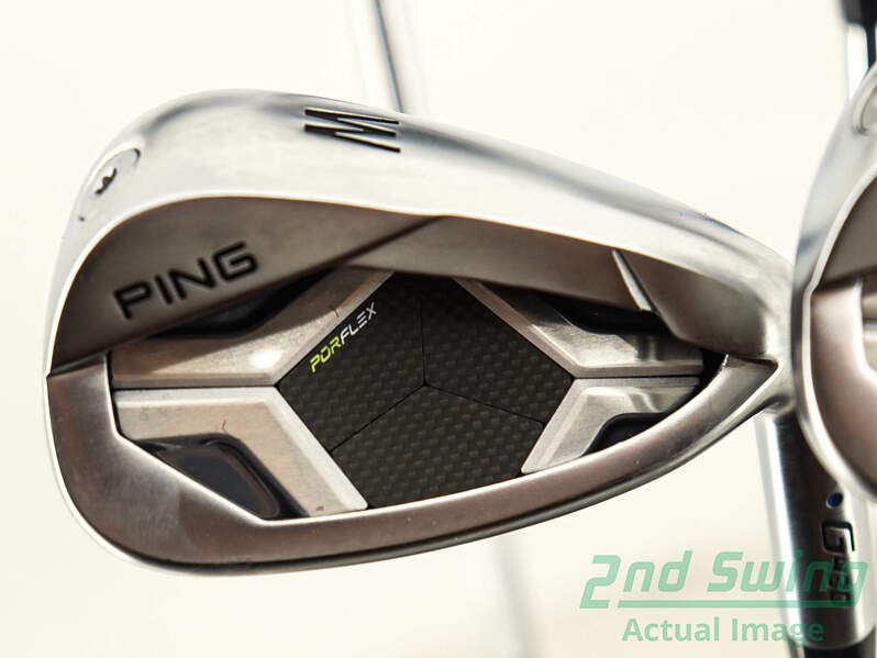 Ping G430 Iron Set 7-PW AW Steel Stiff Right Blue Dot +1/4