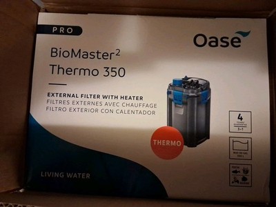 OASE BioMaster 2 Thermo 350 Aquarium Heater Filter New