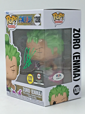 Funko Pop! One Piece Zoro Enma GW #1288 Chalice Exclusive Signed