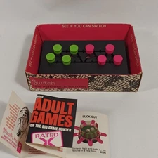 Vintage 1970 Mag-Nif Brain Teaser Puzzle "Switch" In Box Htf Rare Complete 