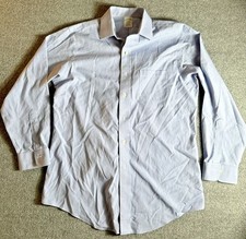 Brooks Brothers 1818 Regent Blue Striped Button Down Shirt Size 16 - 33 Non Iron