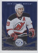 2013-14 Totally Certified Platinum Blue 10/50 Travis Zajac #60 0c6