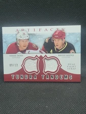 12-13 Upper Deck Artifacts Shane Doan Keith Yandle Gm Used Dual Fight Straps/12