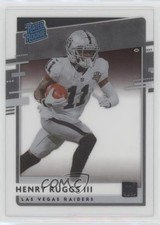 2020 Panini Chronicles Clearly Donruss Rated Rookie Henry Ruggs III #RR-HR 0nr3